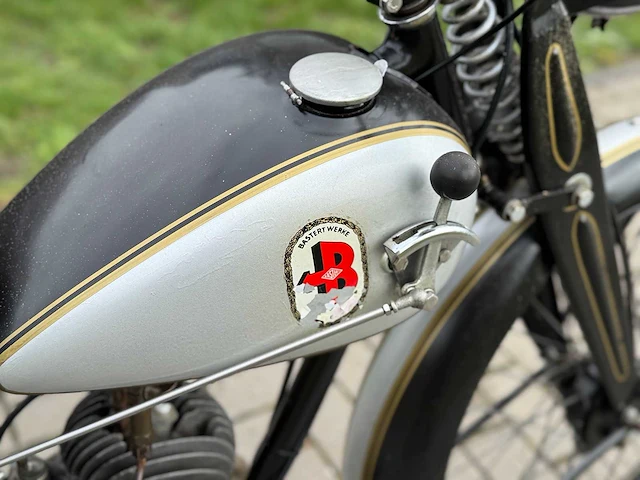 1950 bastert werke bielefeld 118cc motorfiets - afbeelding 13 van  13