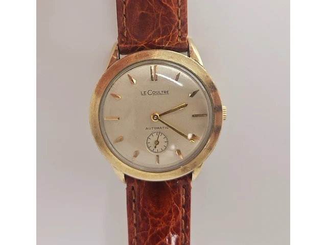 1950 lecoultre gold filled automatisch herenhorloge - afbeelding 2 van  11