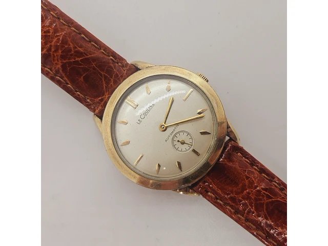1950 lecoultre gold filled automatisch herenhorloge - afbeelding 3 van  11