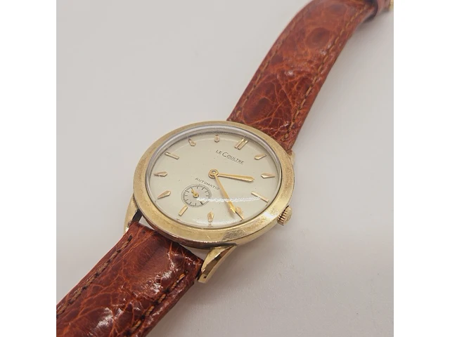 1950 lecoultre gold filled automatisch herenhorloge - afbeelding 4 van  11