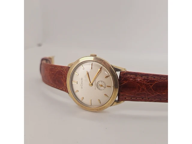 1950 lecoultre gold filled automatisch herenhorloge - afbeelding 5 van  11