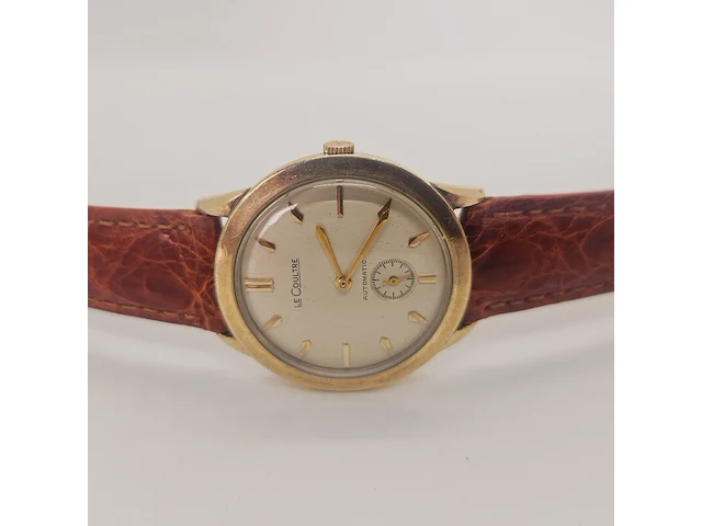 1950 lecoultre gold filled automatisch herenhorloge - afbeelding 6 van  11