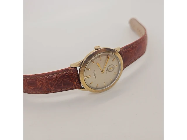 1950 lecoultre gold filled automatisch herenhorloge - afbeelding 7 van  11