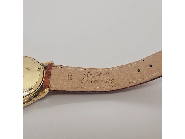 1950 lecoultre gold filled automatisch herenhorloge - afbeelding 9 van  11