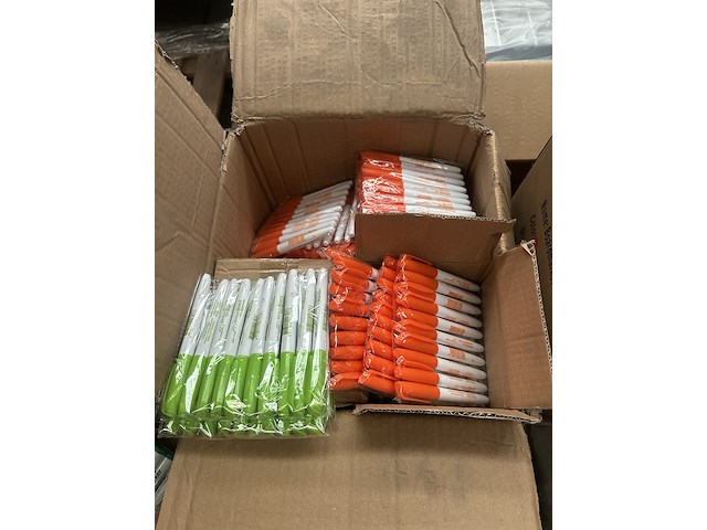 1950x boardmarker medium round oranje/lime groen sam creative - afbeelding 2 van  4