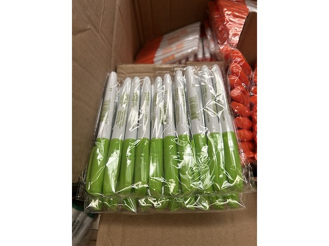 1950x boardmarker medium round oranje/lime groen sam creative - afbeelding 3 van  4