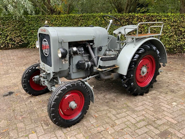 1951 eicher a7635 tweewielaangedreven landbouwtractor - afbeelding 1 van  31