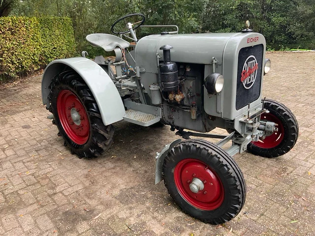 1951 eicher a7635 tweewielaangedreven landbouwtractor - afbeelding 23 van  31