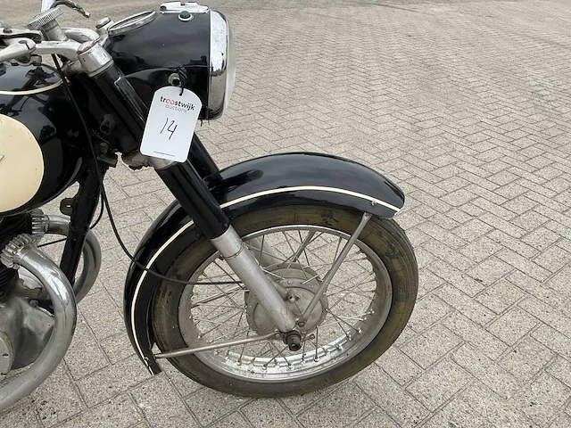 1951 horex regina 3 motorfiets - afbeelding 17 van  18