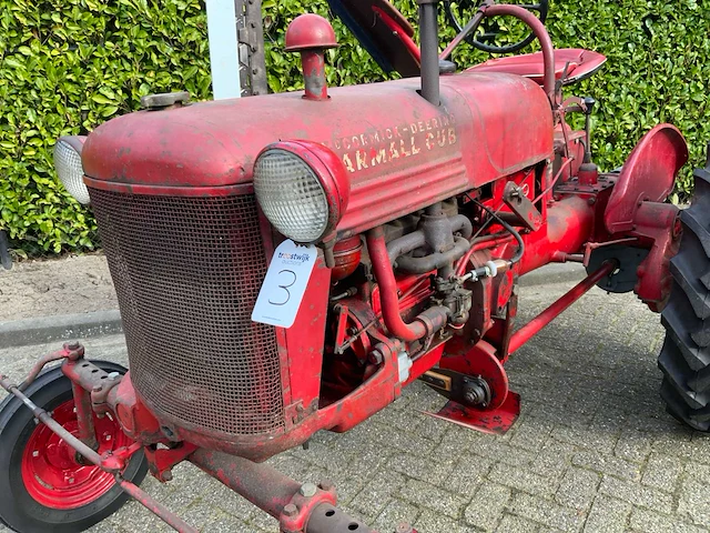 1951 mccormick farmall cub oldtimer tractor - afbeelding 31 van  32