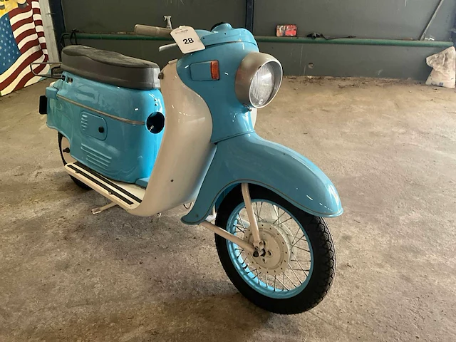 1951 monet junior 100cc scooter - afbeelding 7 van  13