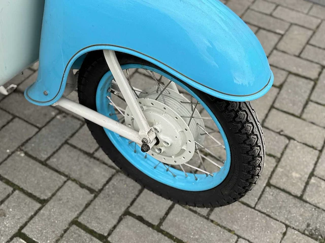 1951 monet junior 100cc scooter - afbeelding 3 van  14