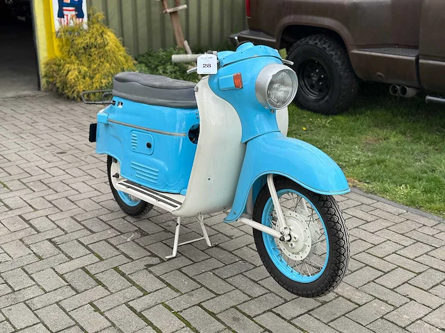1951 monet junior 100cc scooter - afbeelding 12 van  14