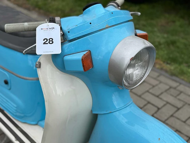 1951 monet junior 100cc scooter - afbeelding 14 van  14