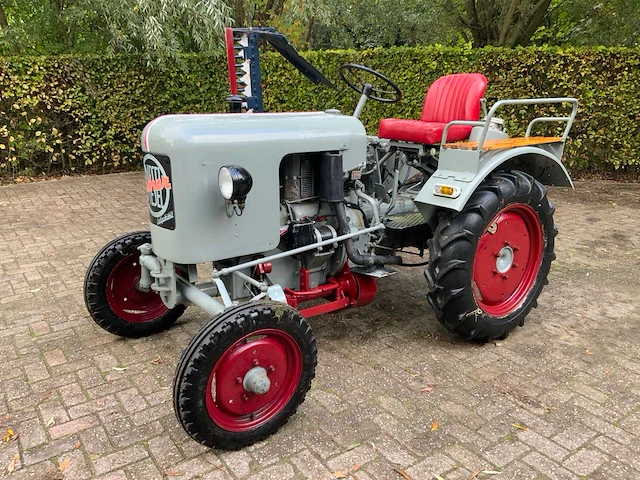1954 eicher ekl 15/2b3 oldtimer tweewielaangedreven landbouwtractor - afbeelding 1 van  37
