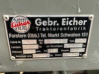 1954 eicher ekl 15/2b3 oldtimer tweewielaangedreven landbouwtractor - afbeelding 31 van  37