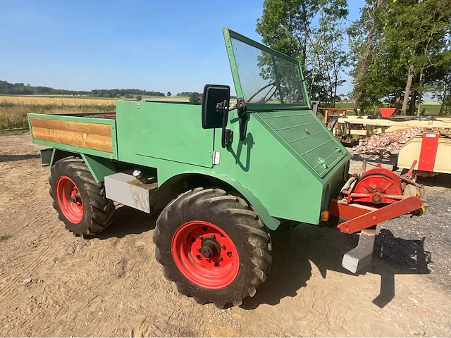 1954 mercedes unimog 2010 pickup - afbeelding 21 van  23