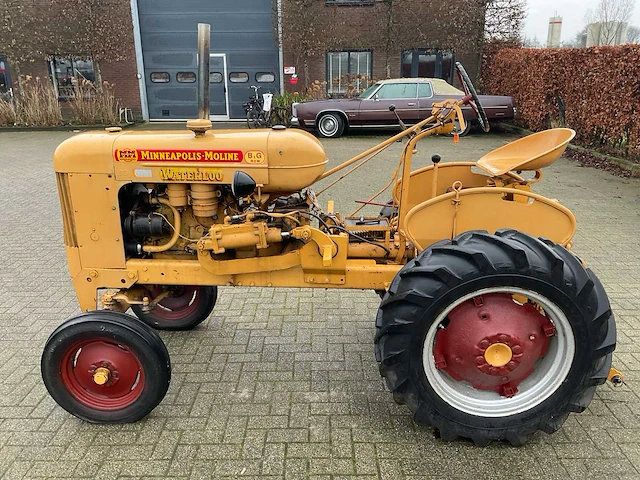 1955 minneapolis-moline b1g oldtimer tractor - afbeelding 16 van  19