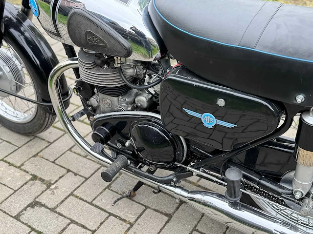 1956 ajs m18 500cc motorfiets - afbeelding 5 van  15