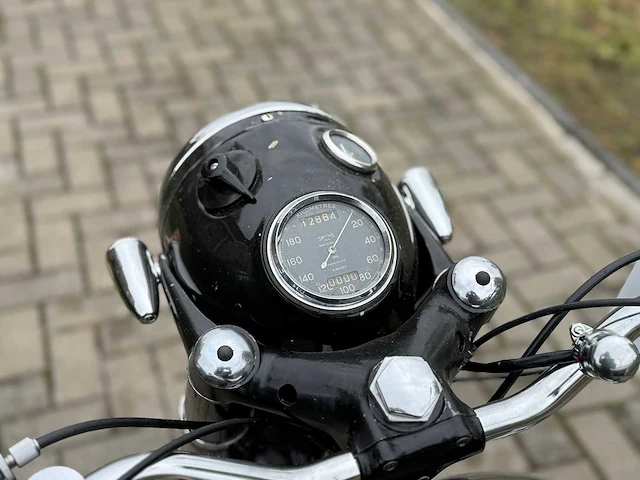 1956 ajs m18 500cc motorfiets - afbeelding 7 van  15