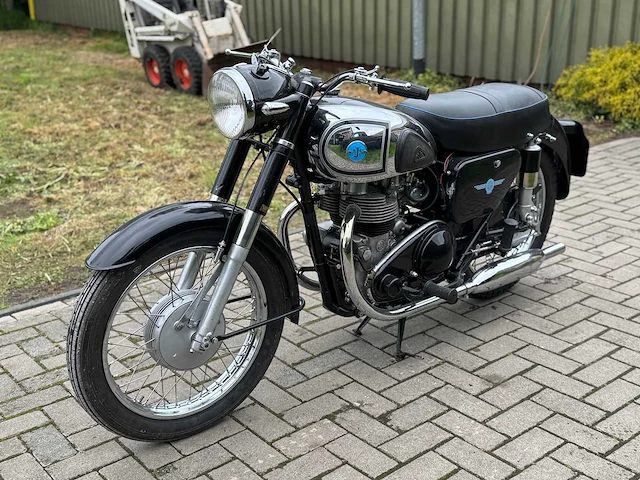 1956 ajs m18 500cc motorfiets - afbeelding 1 van  15