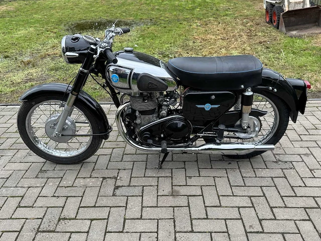 1956 ajs m18 500cc motorfiets - afbeelding 8 van  15