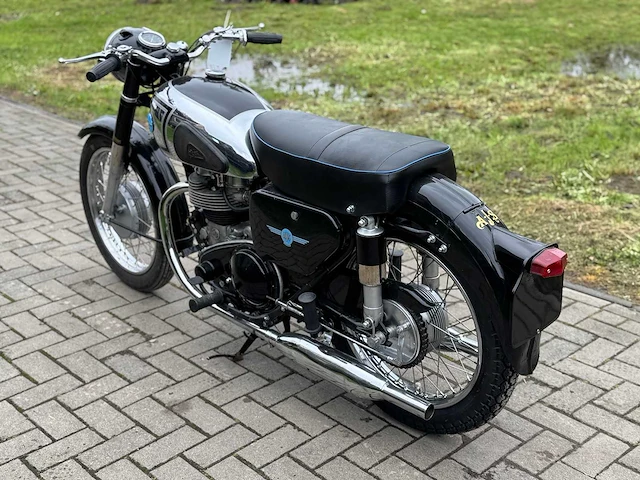 1956 ajs m18 500cc motorfiets - afbeelding 9 van  15