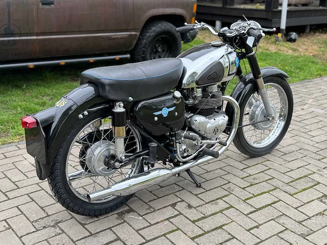 1956 ajs m18 500cc motorfiets - afbeelding 11 van  15