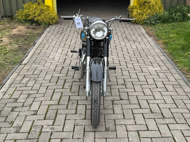 1956 ajs m18 500cc motorfiets - afbeelding 14 van  15