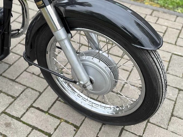1956 ajs m18 500cc motorfiets - afbeelding 15 van  15