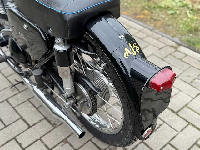 1956 ajs m30 600cc motorfiets - afbeelding 5 van  16