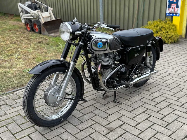 1956 ajs m30 600cc motorfiets - afbeelding 1 van  16
