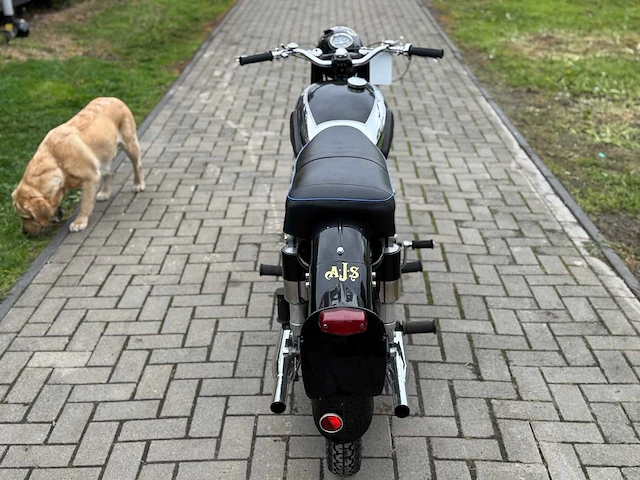 1956 ajs m30 600cc motorfiets - afbeelding 11 van  16