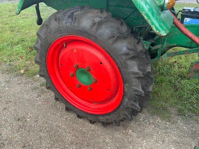 1956 guldner 14ps oldtimer tractor - afbeelding 3 van  26