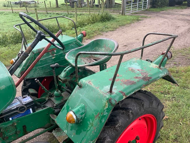 1956 guldner 14ps oldtimer tractor - afbeelding 6 van  26