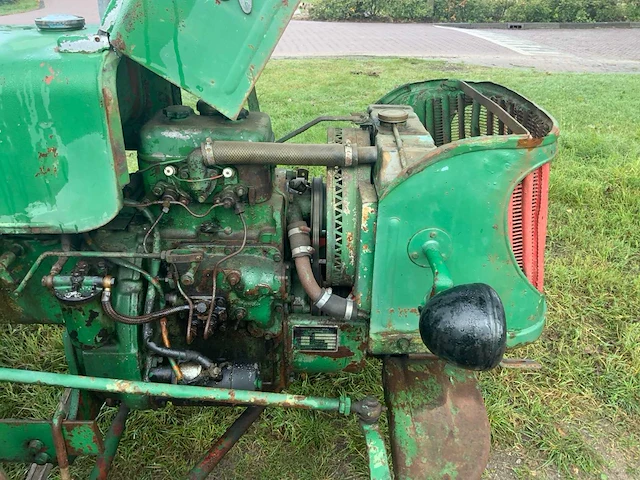 1956 guldner 14ps oldtimer tractor - afbeelding 11 van  26