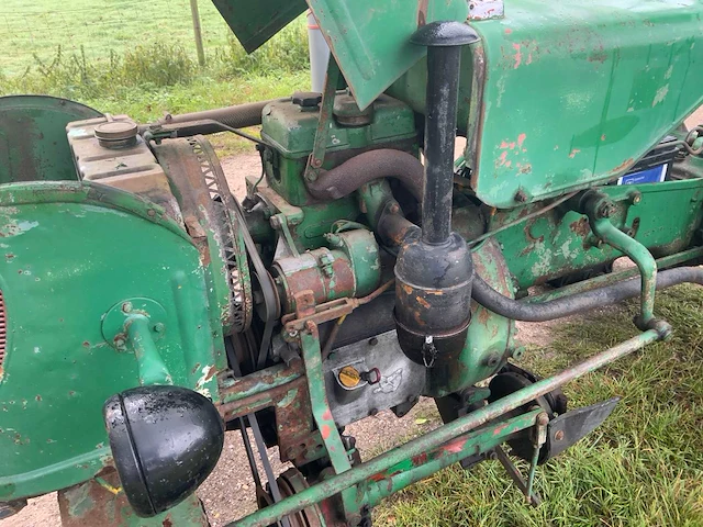 1956 guldner 14ps oldtimer tractor - afbeelding 13 van  26