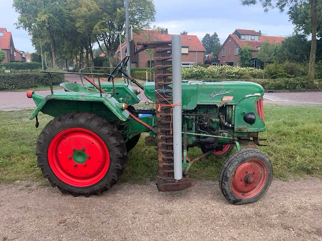 1956 guldner 14ps oldtimer tractor - afbeelding 21 van  26