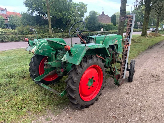 1956 guldner 14ps oldtimer tractor - afbeelding 22 van  26
