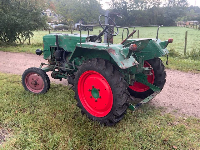 1956 guldner 14ps oldtimer tractor - afbeelding 24 van  26