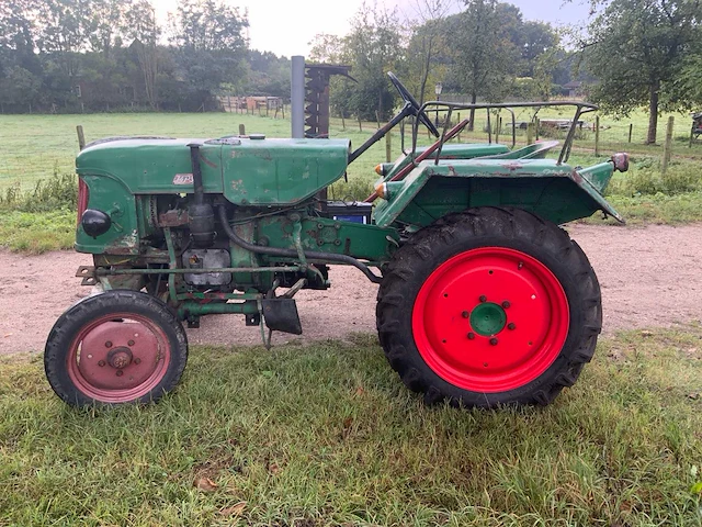 1956 guldner 14ps oldtimer tractor - afbeelding 25 van  26