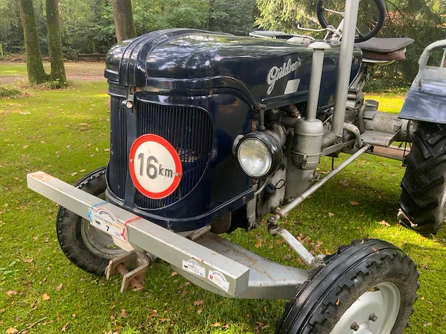 1956 guldner 14ps oldtimer tractor - afbeelding 9 van  24