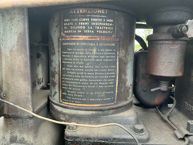 1956 landini l35 gloeikop oldtimer tractor - afbeelding 16 van  27