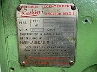 1956 raskin 45 t.i.b.c. 2-armige kantelbare exenterpers - afbeelding 7 van  7