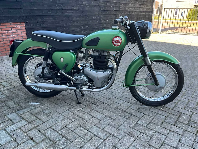 1957 bsa a10 road rocket 650 motorfiets - afbeelding 22 van  25