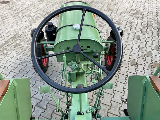 1957 hatz tl10 oldtimer tractor - afbeelding 28 van  28