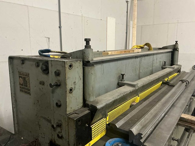 1957 heinr. kollschen bs2000/5 guillotineschaar / platenschaar - afbeelding 5 van  15