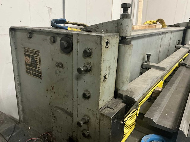 1957 heinr. kollschen bs2000/5 guillotineschaar / platenschaar - afbeelding 12 van  15