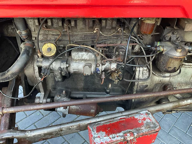 1957 massey ferguson 35 oldtimer tractor - afbeelding 18 van  19