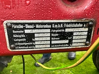 1957 porsche a 111 oldtimer tractor - afbeelding 8 van  16
